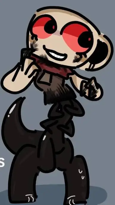 ai character: shelly twisted background