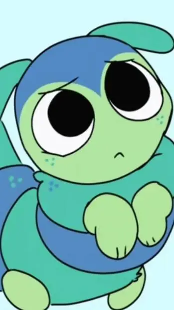 ai character: squirm💚 background