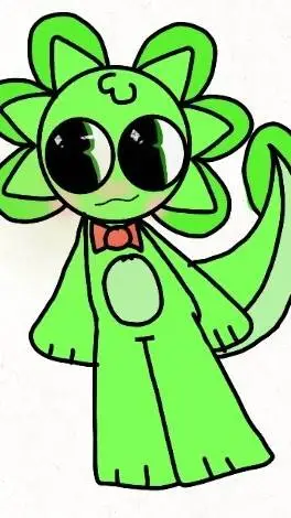 ai character: Dandys world! background