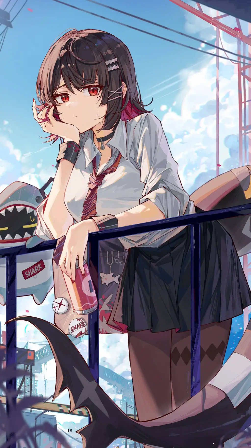 ai character: Ellen Joe  background