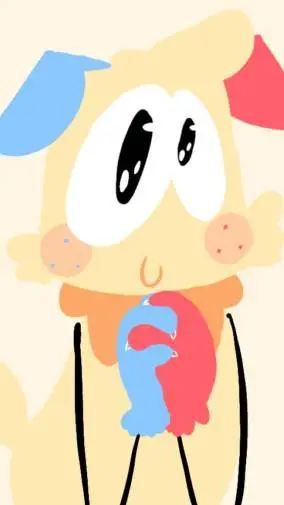 ai character: 💙Goob💛 background