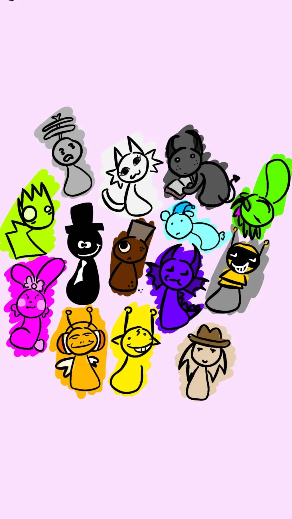ai character: Sprunkie background
