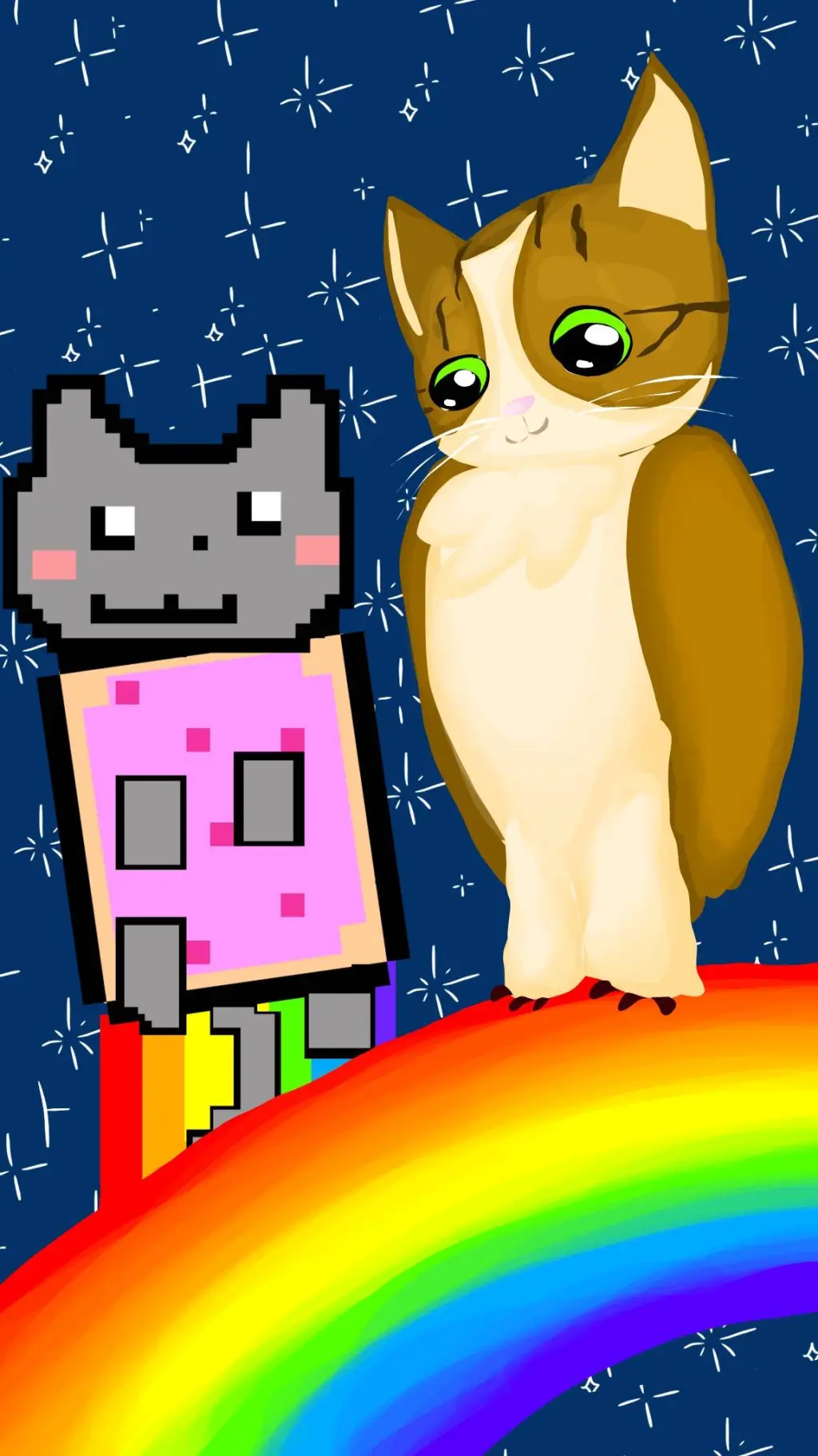 Talkie AI - Chat with 🦉Meowl + Nyancat🌈