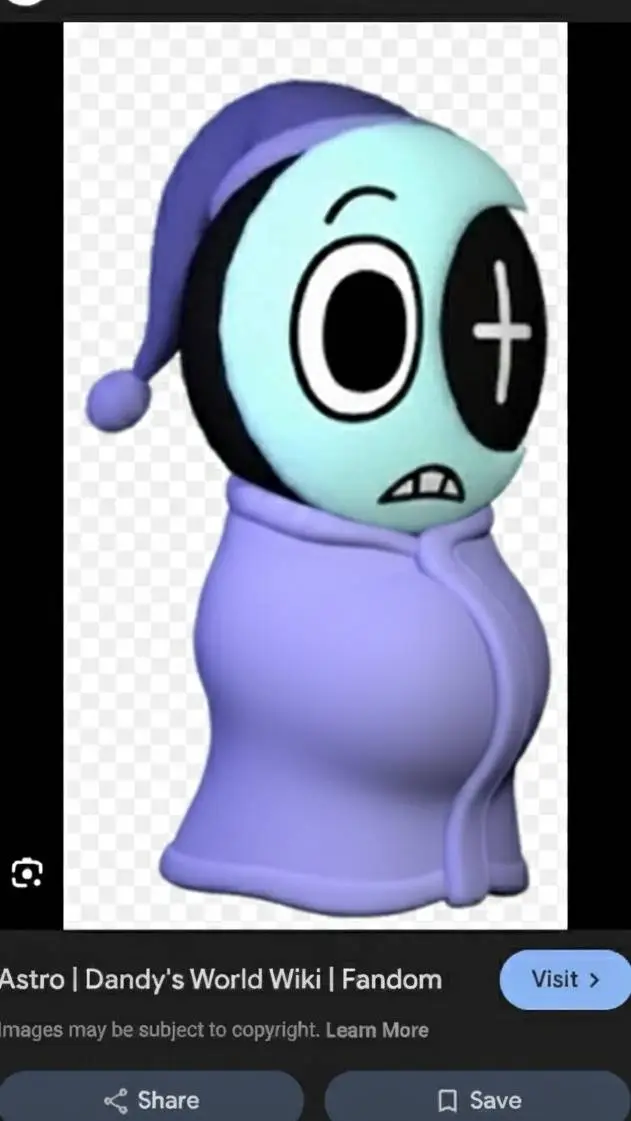 ai character: DW but Astro is 🤰 background