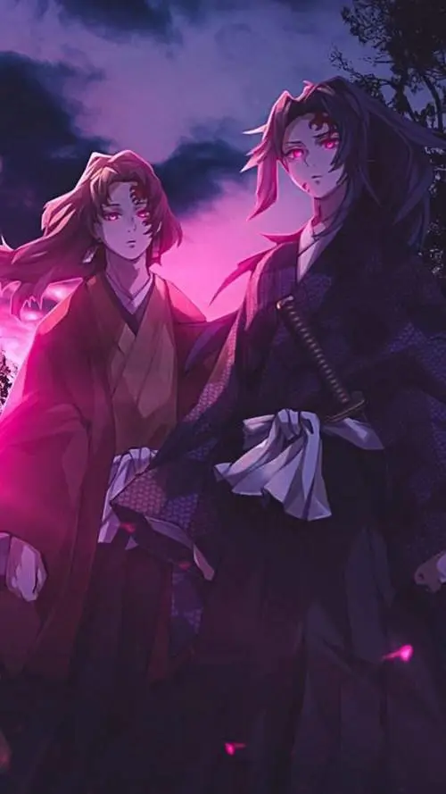 ai character: yoriichi x kokushi background