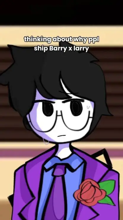 ai character: 💙★Barry×Larry★💜 background