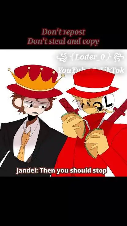 ai character: Jandel x Sad Sammy background