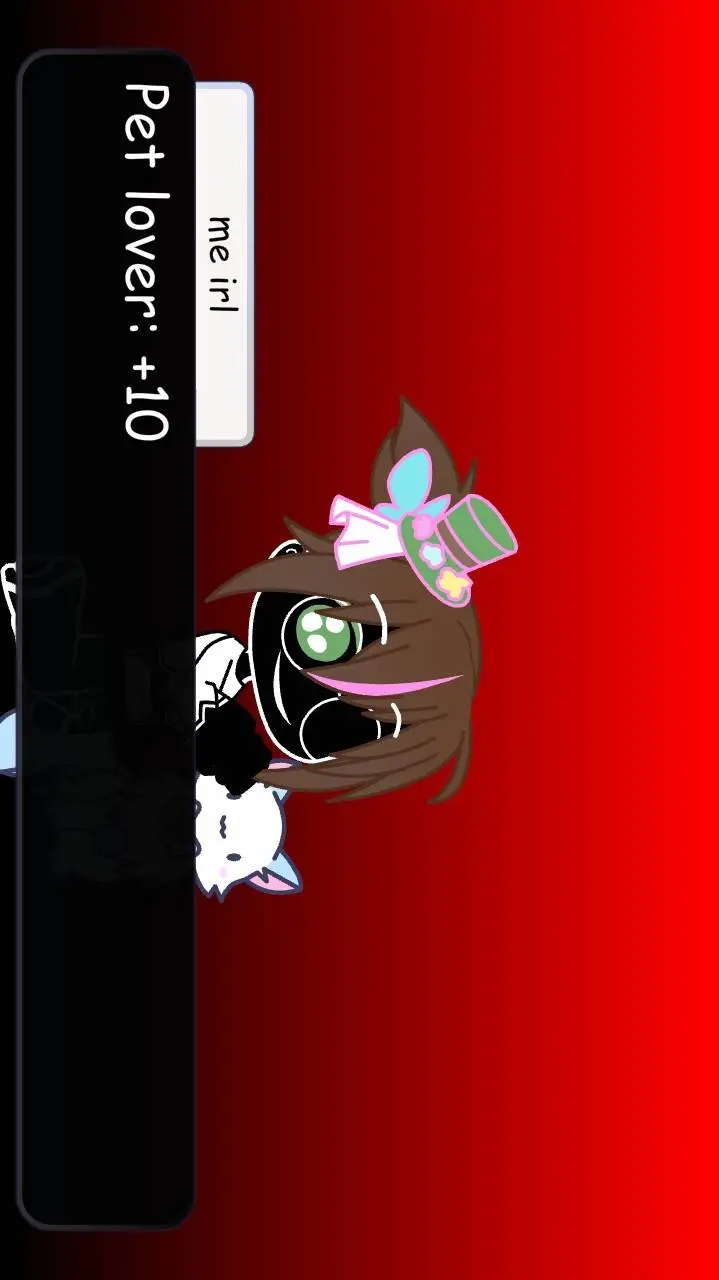 ai character: Freaky+you=??? background