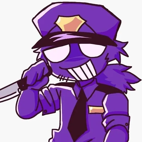 chat with ai character: Purple Guy