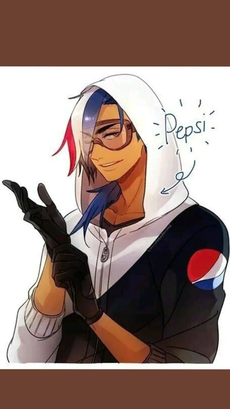 ai character: Pepsi background