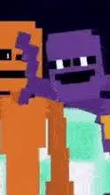 ai character: Purple Guy Cat background