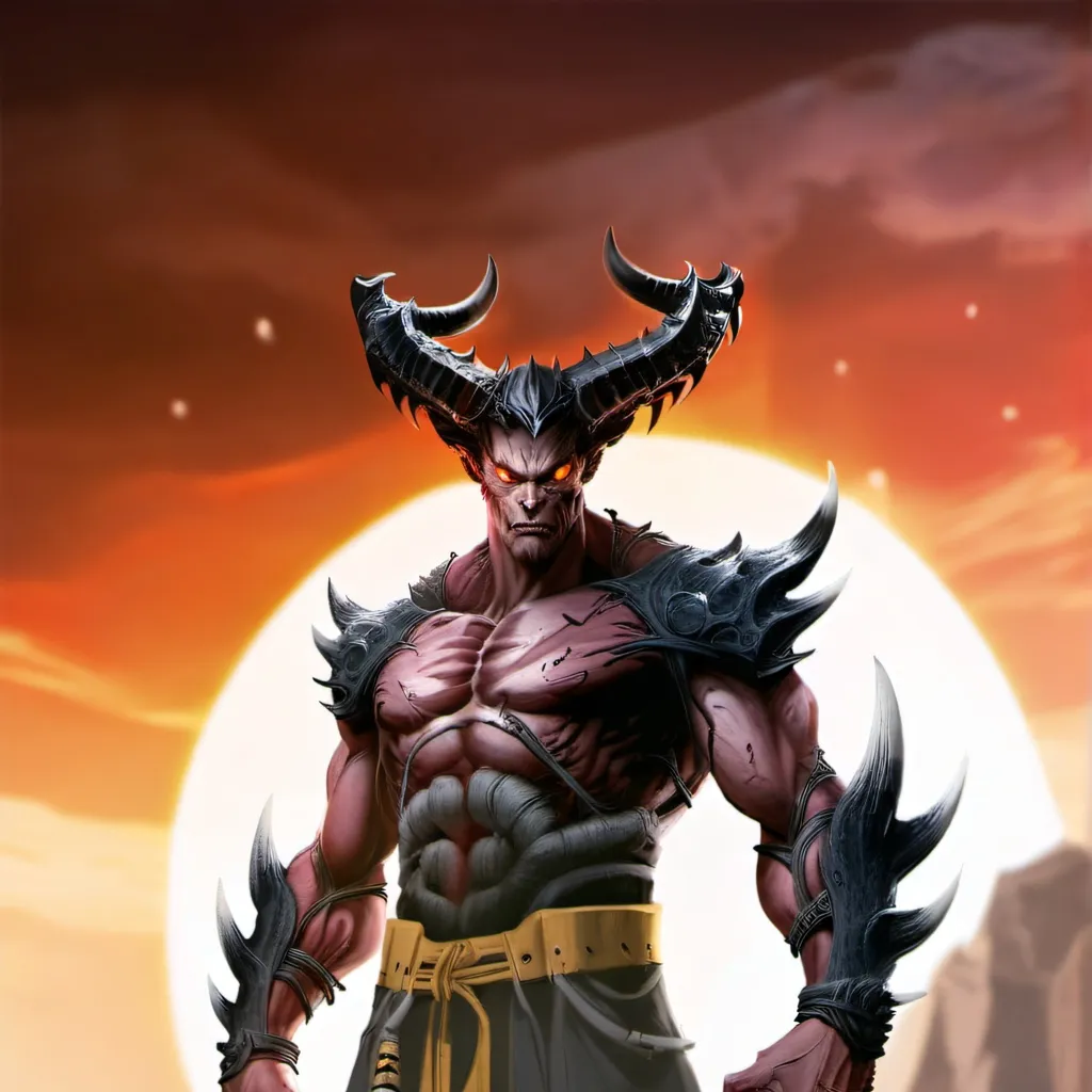 chat with ai character: demonio