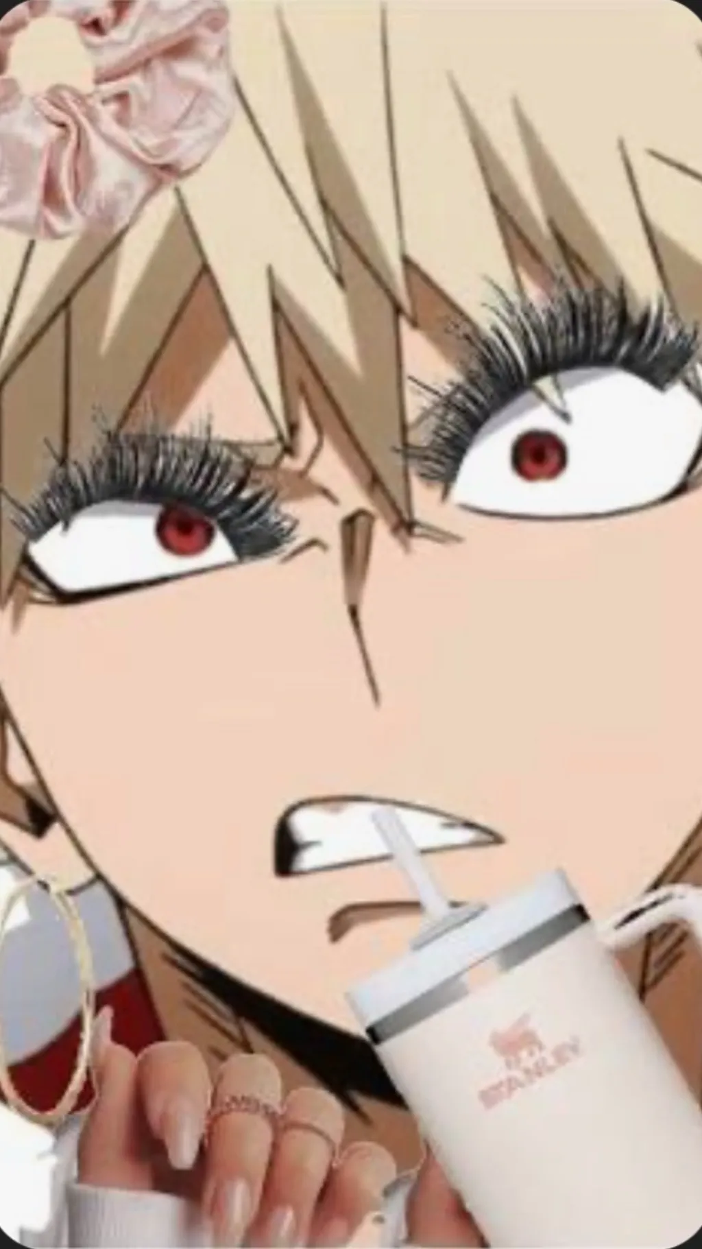 ai character: Girly Bakugo background