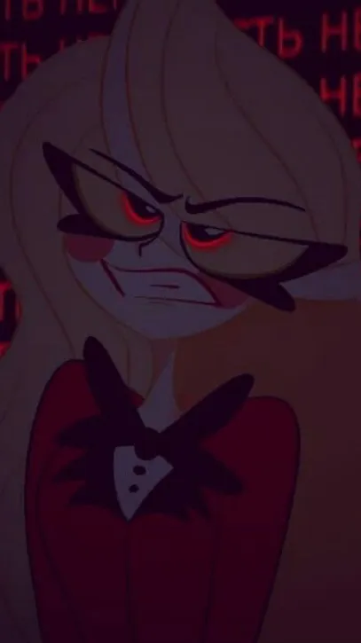 ai character: Charlie hazbin  background