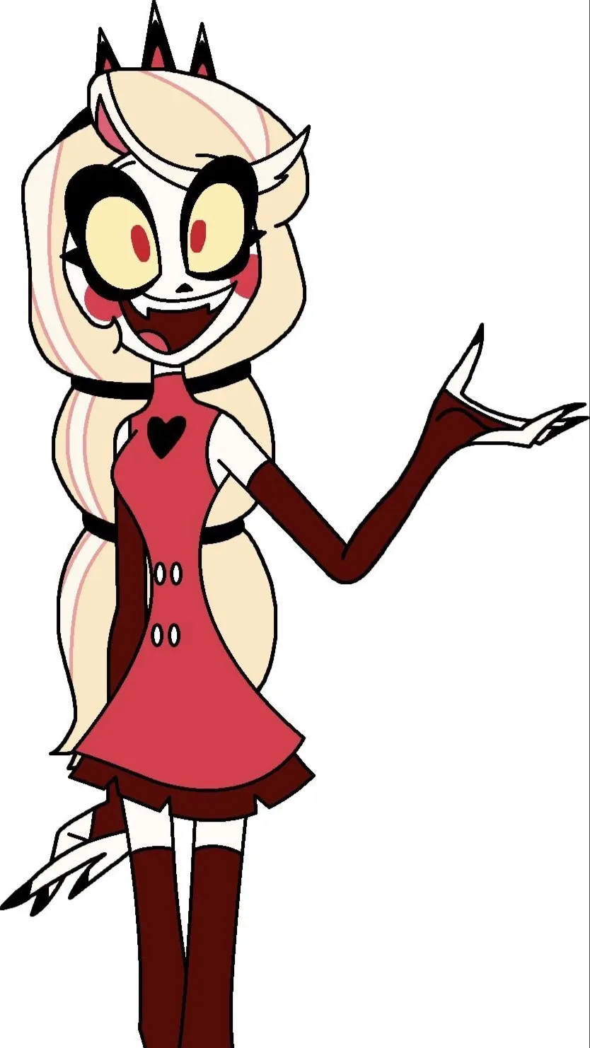ai character: Fpe vs hazbin  background