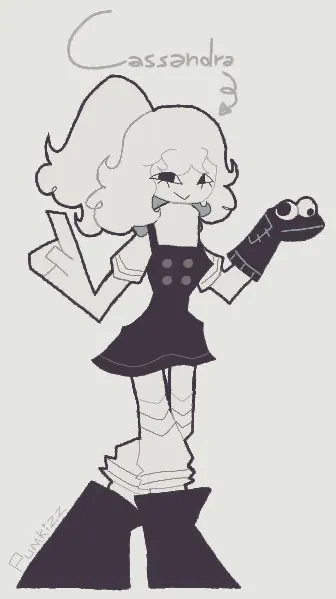 ai character: Baby Lizzie background