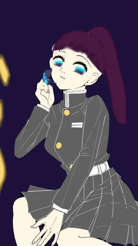 ai character: kny background