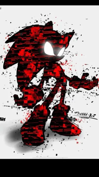 ai character: Cyber sonic background