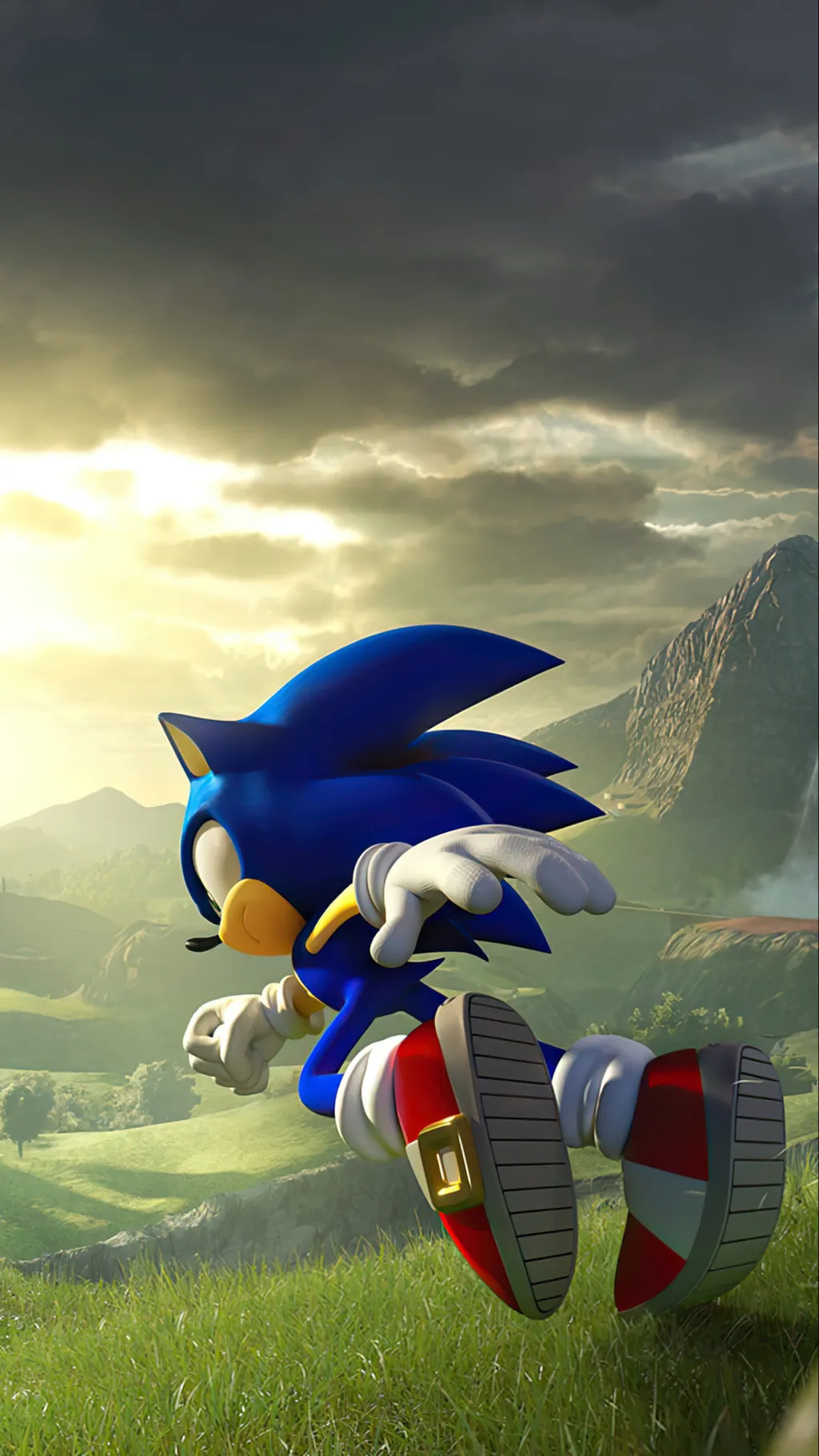 ai character: Sonic background