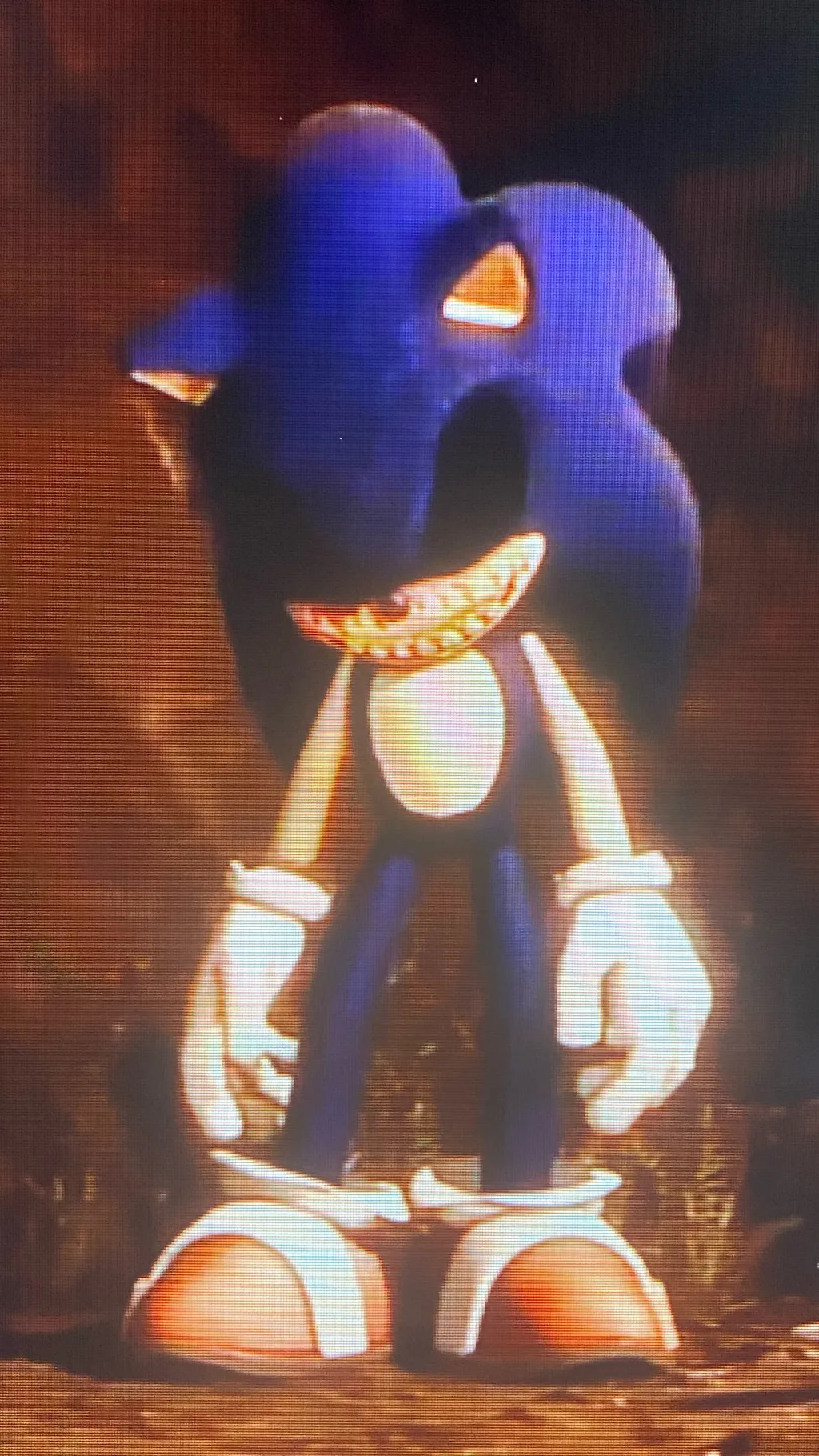 ai character: Sonic omt background