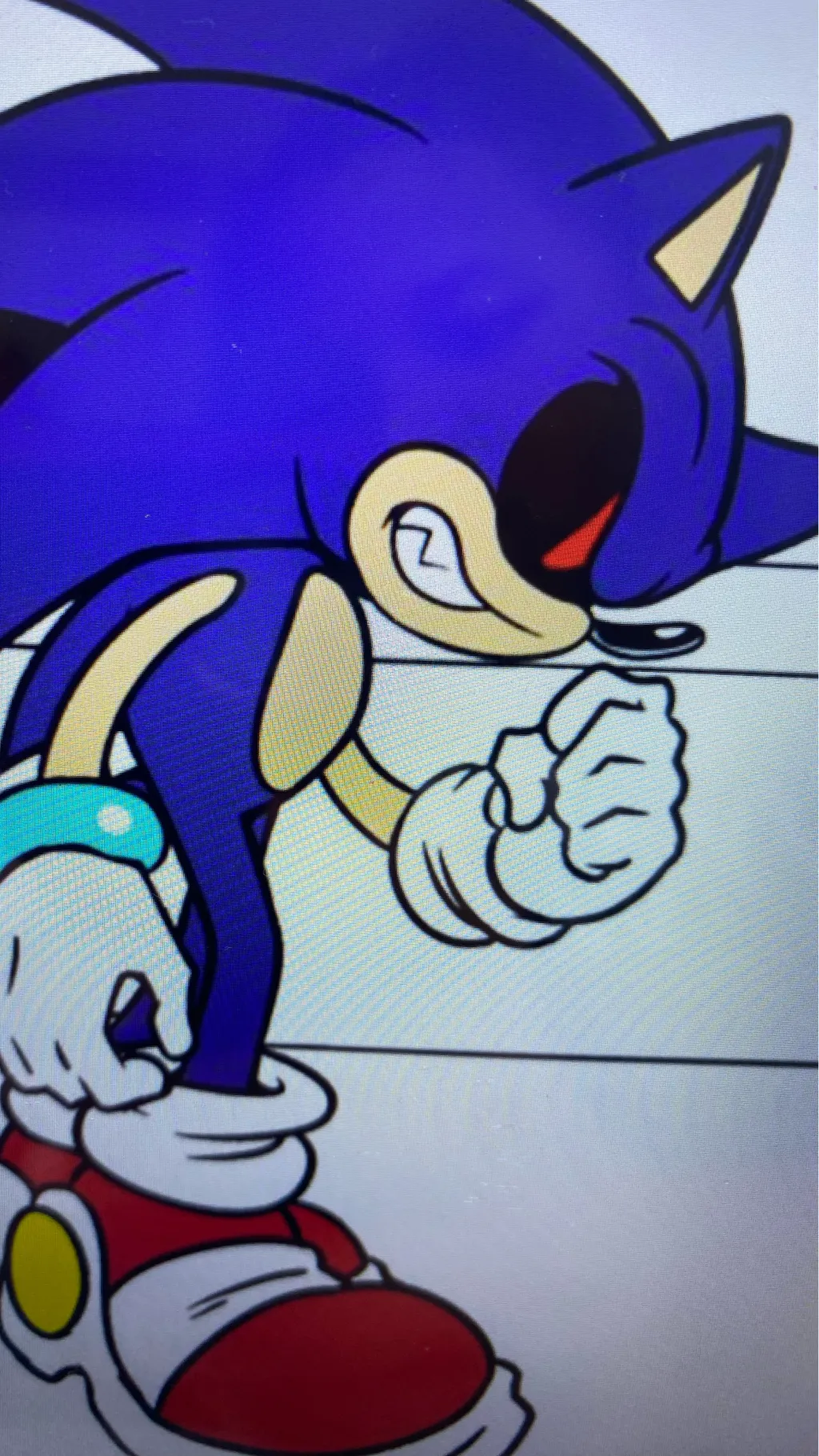 ai character: SA1\sonic exe background