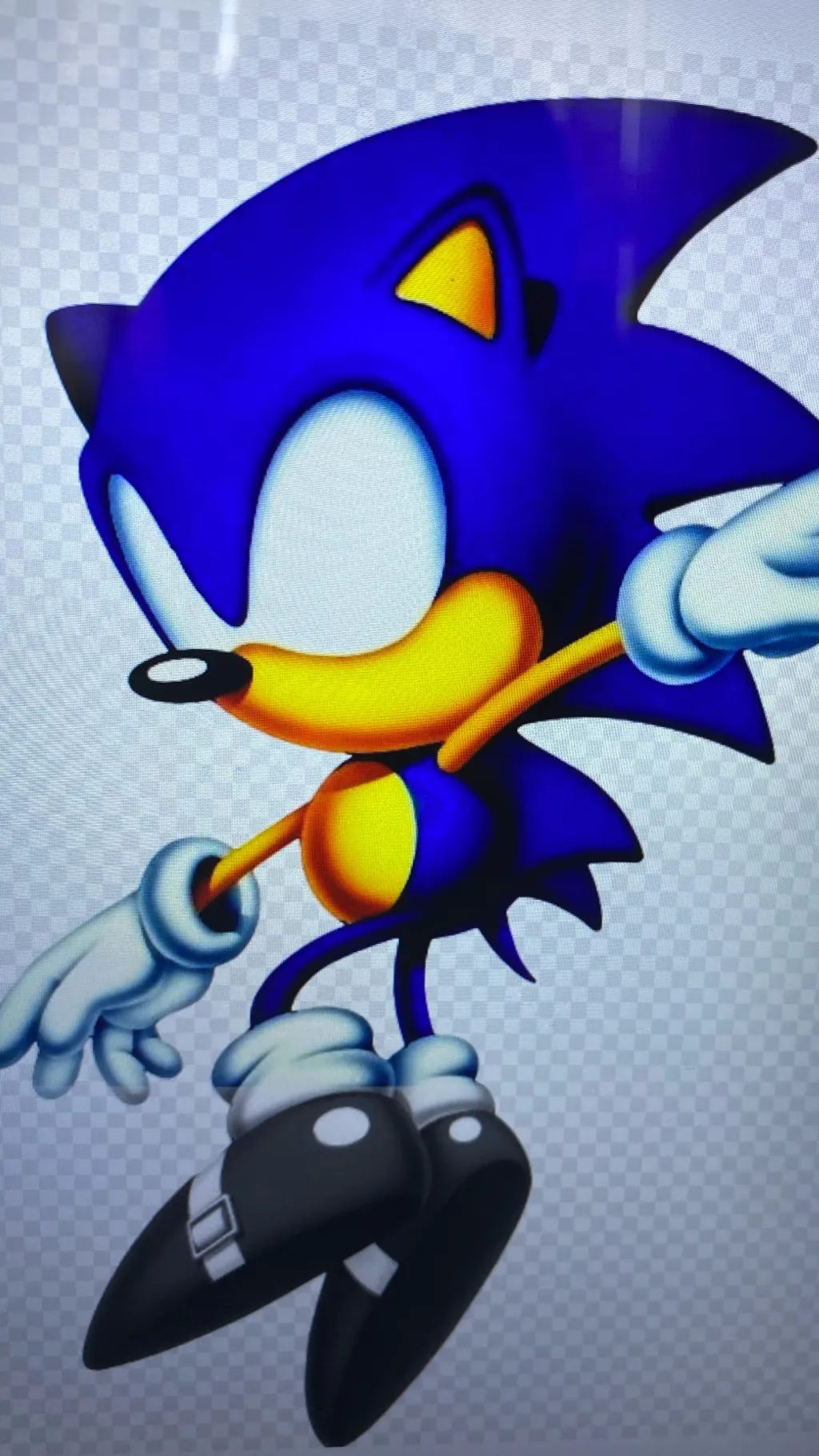 ai character: Sonic hijacked background