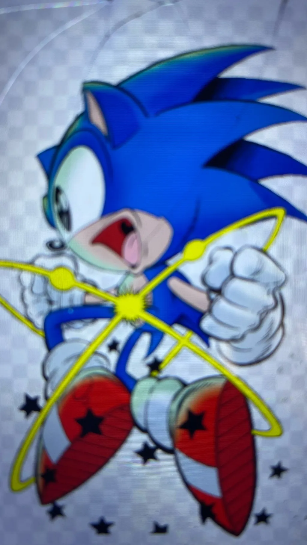 ai character: Classic A. Sonic background