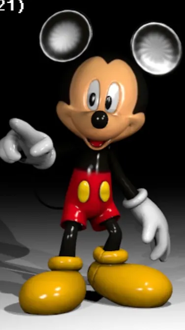 ai character: Mickey background