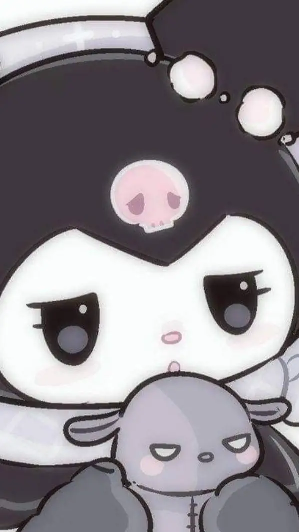 ai character: kuromi🥹💖 background