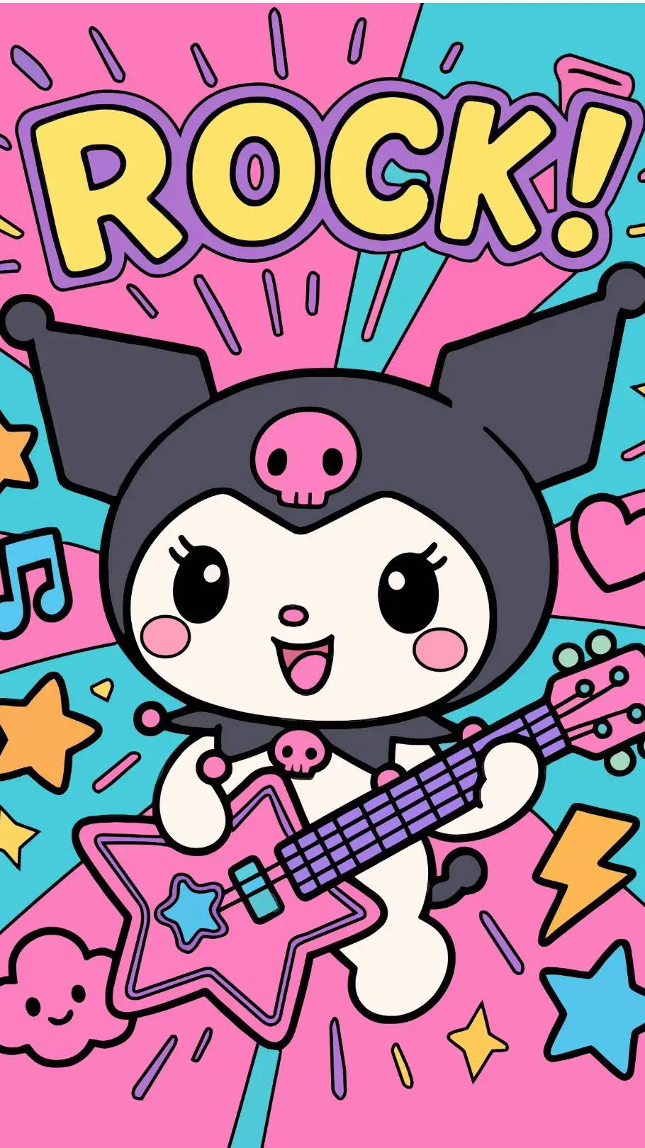 ai character: kuromi background
