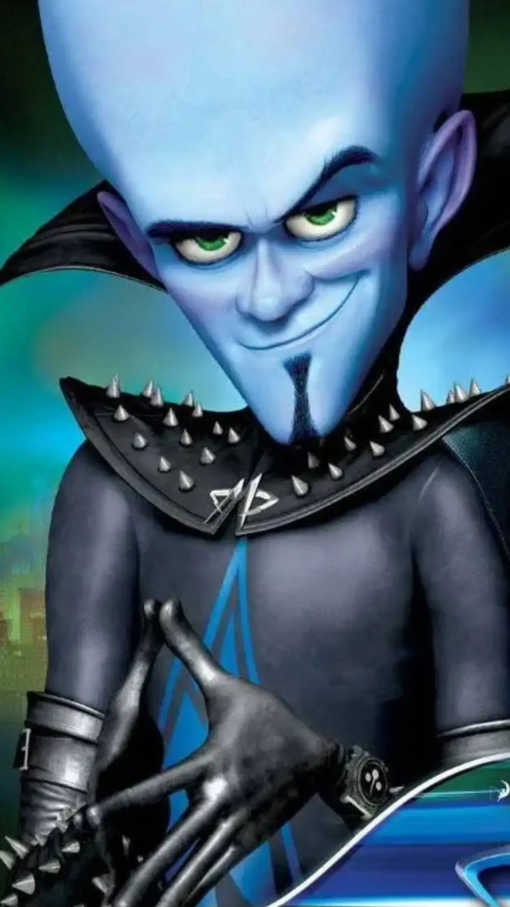 ai character: megamente background