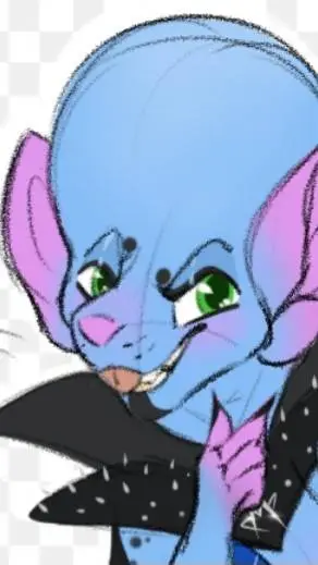 ai character: megamente  background