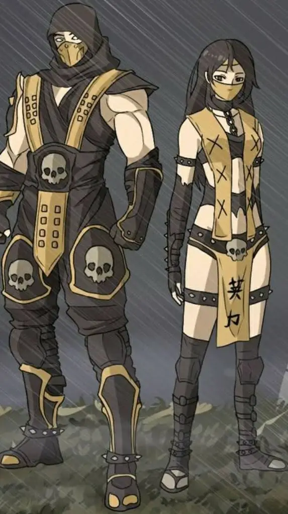 ai character: Scorpion🔥 background