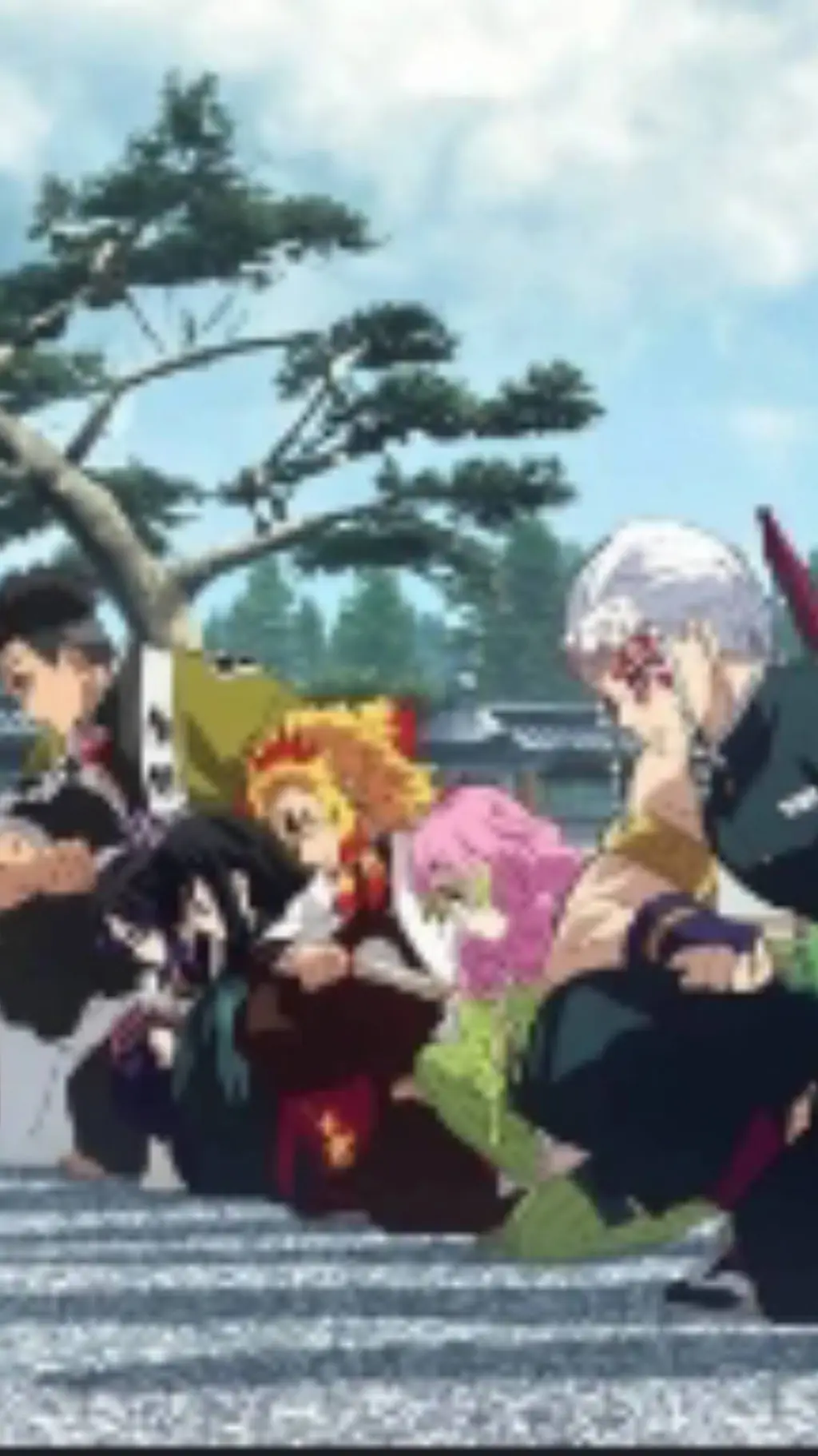 ai character: Hashiras  background