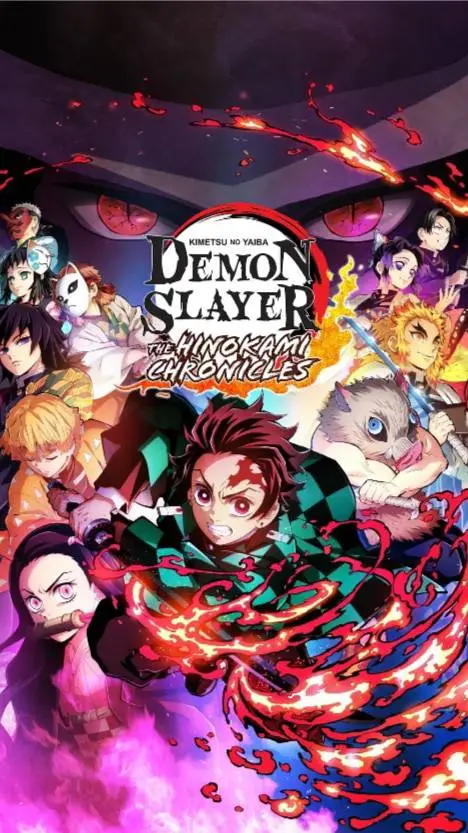 ai character: Demon slayer background