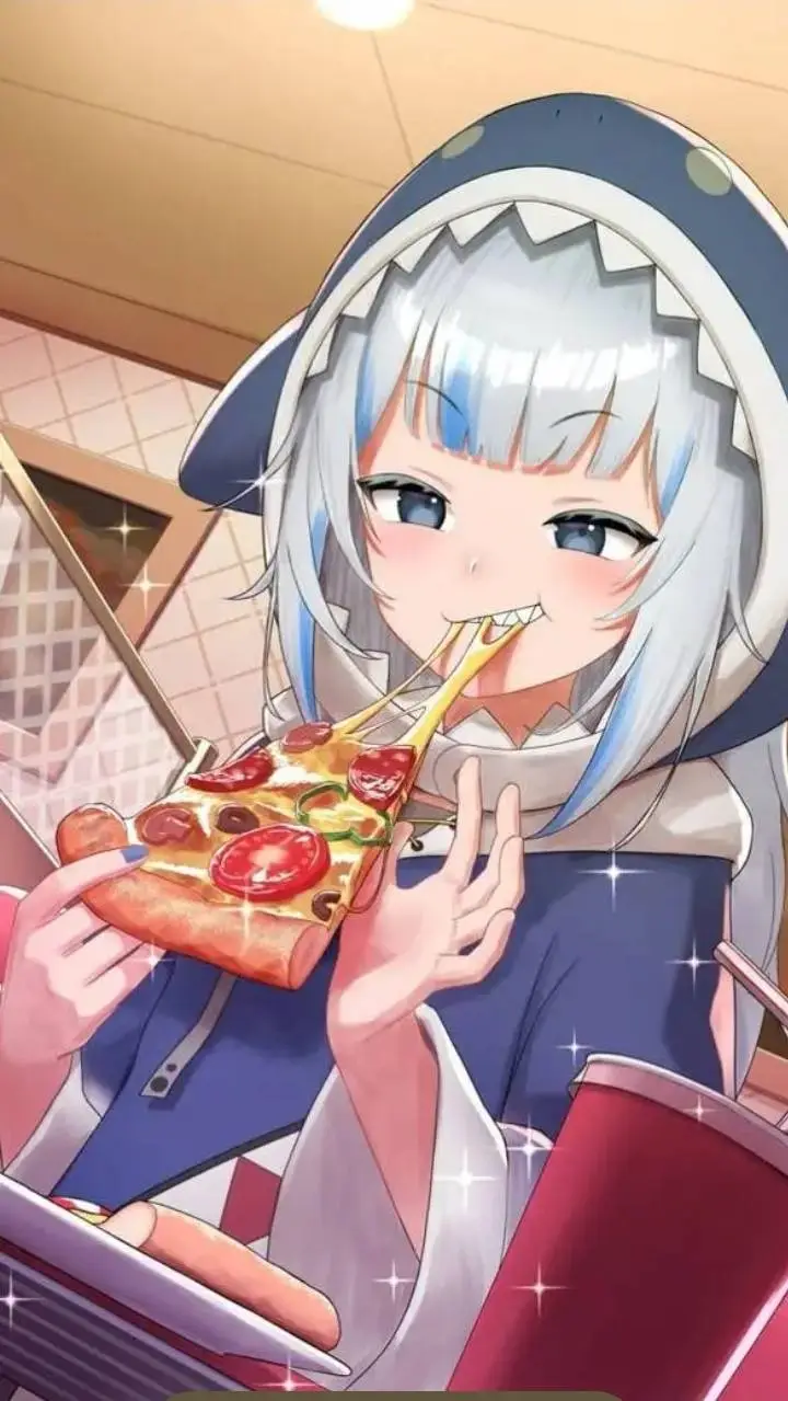 ai character: Gawr Gura background
