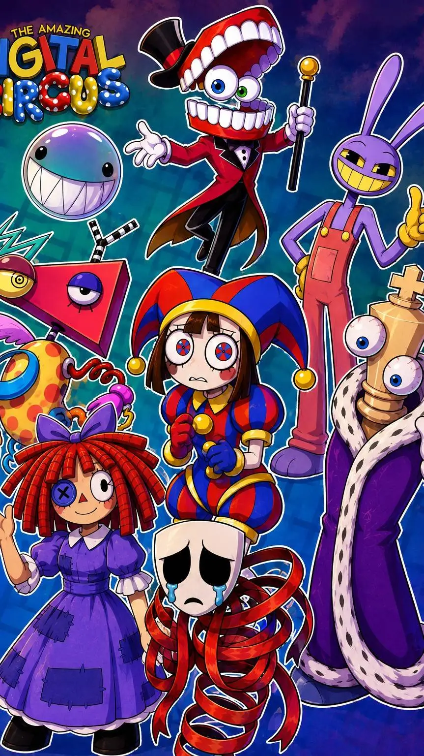 ai character: O Circo Digital  background