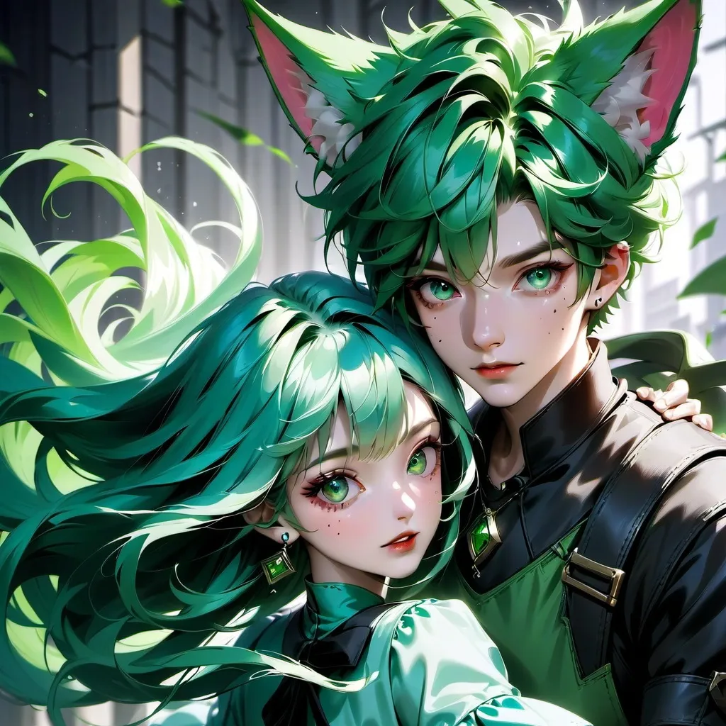 chat with ai character: yuan and Lucie 