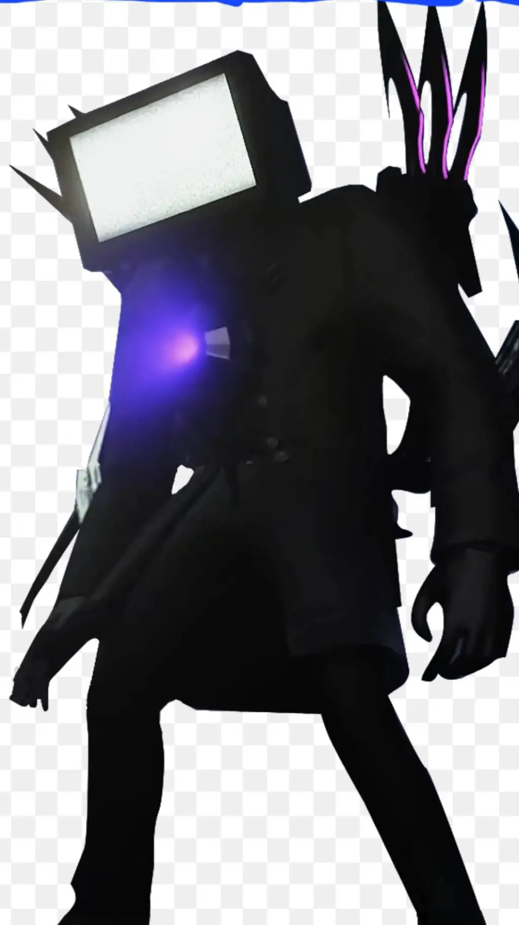 ai character: Titan Tv Man  background