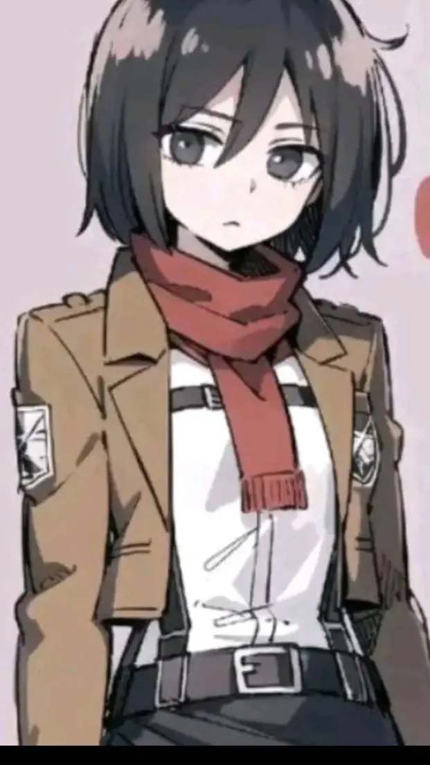 ai character: ♥︎¡mikasa!★ background