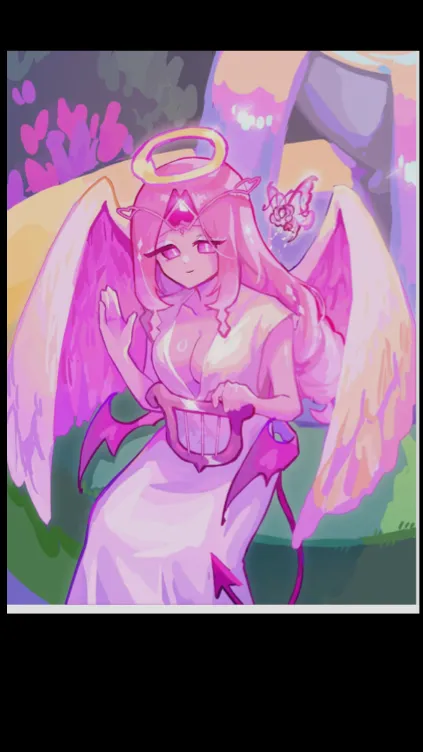 ai character: Eternal suger  background