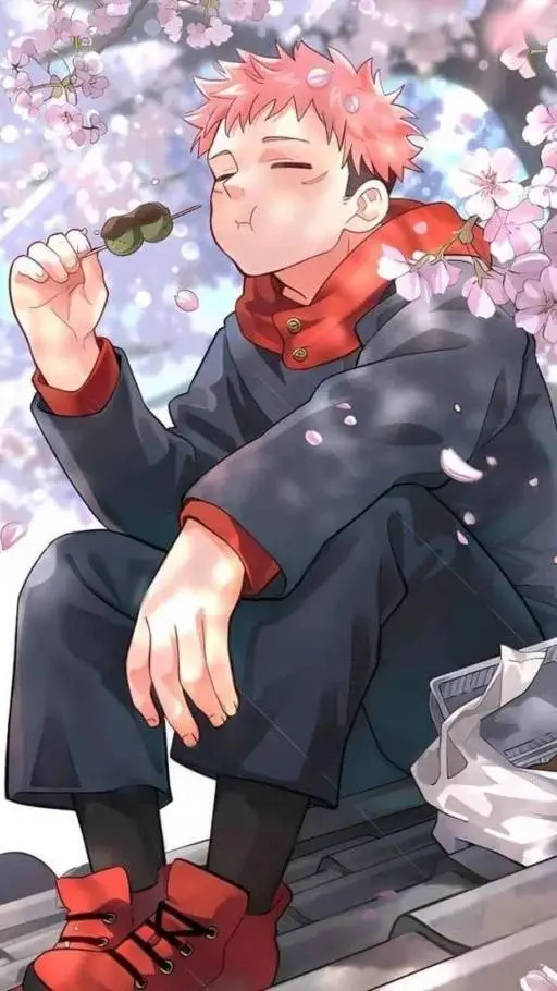 ai character: itadori yuji background