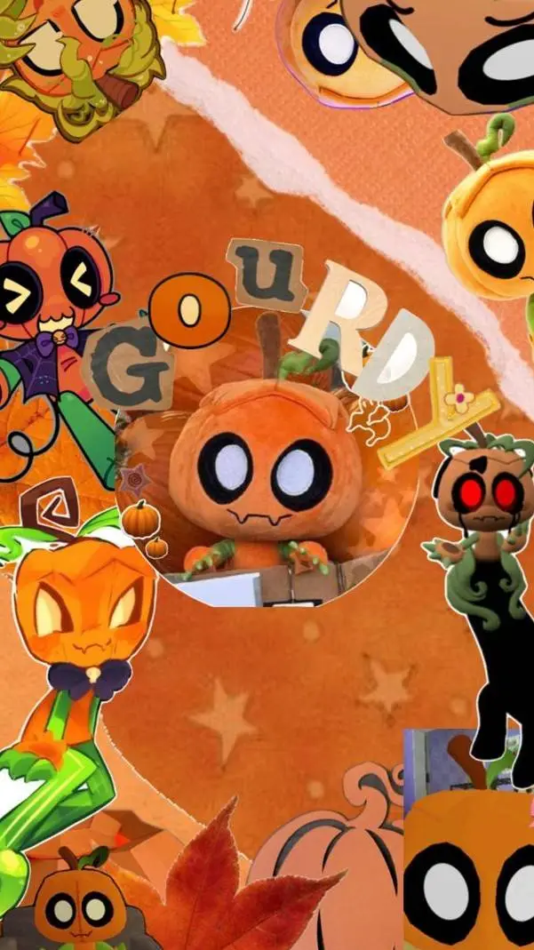 ai character: 🎃🍁[Gourdy]🍁🎃 background