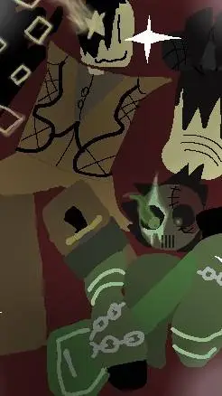 ai character: [FORSAKEN ROCK AU] background