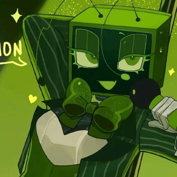 chat with ai character: 🟩📺{Vee}📺🟩