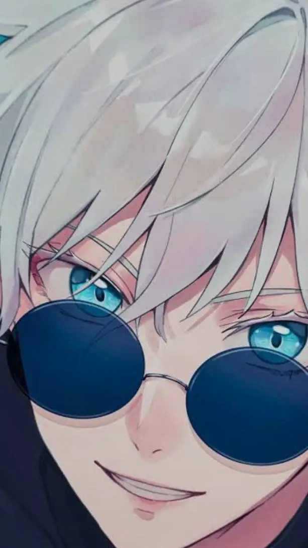 ai character: satoru gojo background