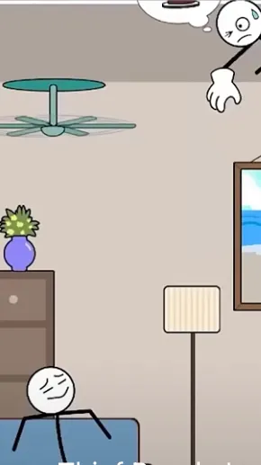 ai character: Stickman theif background