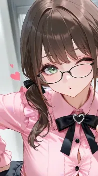 ai character: Aryella🍓♥️😍 background