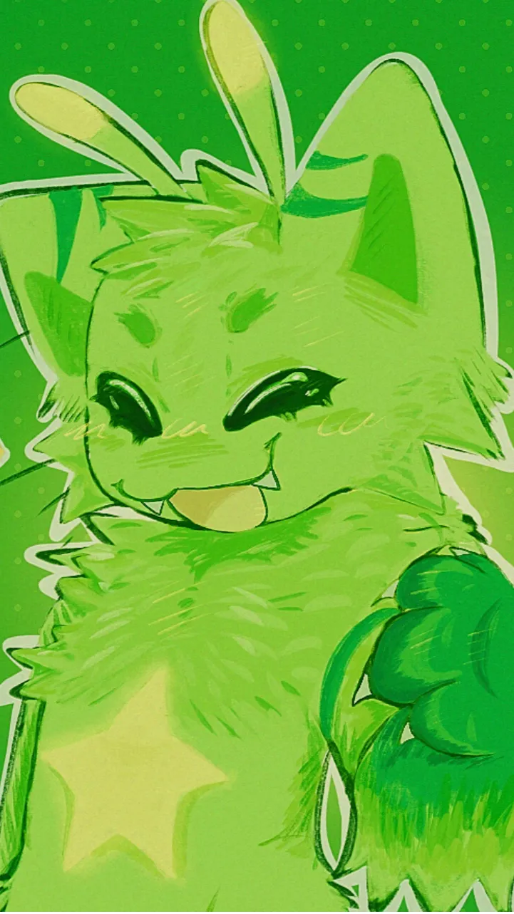 ai character: 💚Gnarpy💚 background