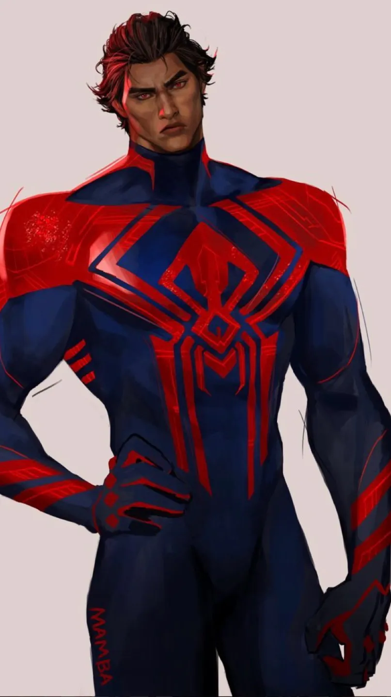 ai character: Minguel O’hara  background